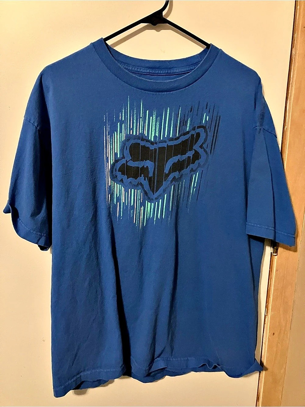 Fox Racing Blue Fox Graphic Short Sleeve Tee